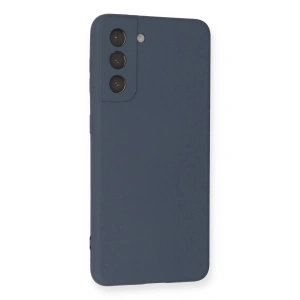 Galaxy S21 Kılıf Nano İçi Kadife  - Gri