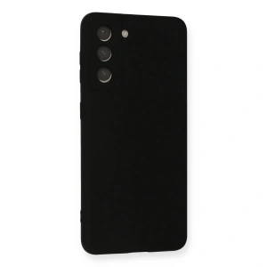 Galaxy S21 Kılıf Nano İçi Kadife  - Siyah