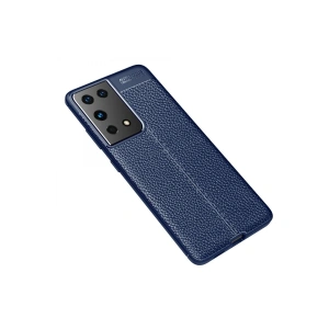 Galaxy S21 Ultra Kılıf Auto Fus Kapak - Lacivert