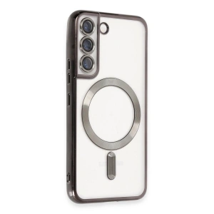Galaxy S22 Kılıf Kross Magneticsafe Kapak - Siyah