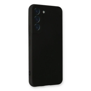 Galaxy S22 Plus Kılıf Nano İçi Kadife  - Siyah