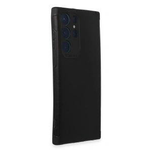 Galaxy S22 Ultra Kılıf Loop Deri  - Siyah