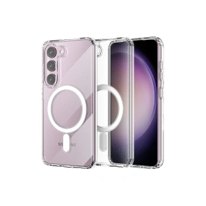 Galaxy S23 Kılıf Magneticsafe Şeffaf  - Şeffaf
