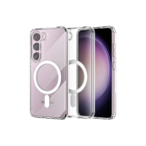 Galaxy S23 Plus Kılıf Magneticsafe Şeffaf  - Şeffaf