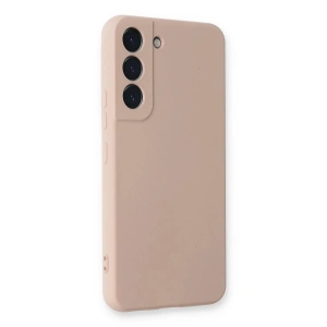 Galaxy S23 Plus Kılıf Nano İçi Kadife  - Pudra