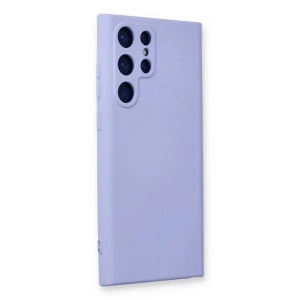 Galaxy S23 Ultra Kılıf Nano İçi Kadife  - Lila