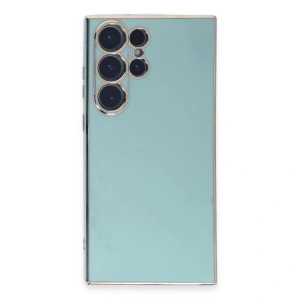 Galaxy S23 Ultra Kılıf Volet  - Açık Yeşil
