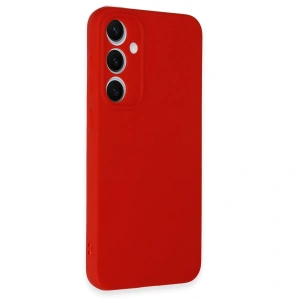 Galaxy S24 Fe Kılıf Nano İçi Kadife  - Kırmızı
