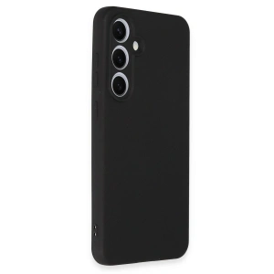 Galaxy S24 Fe Kılıf Nano İçi Kadife  - Siyah