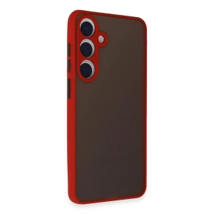 Galaxy S24 Kılıf Montreal  Kapak - Kırmızı