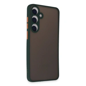 Galaxy S24 Kılıf Montreal  Kapak - Yeşil