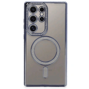 Galaxy S24 Ultra Kılıf Joke Simli Magneticsafe Kılıf - Mi