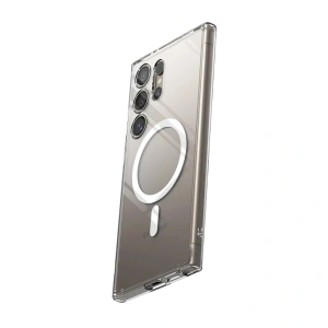 Galaxy S24 Ultra Kılıf Magneticsafe Şeffaf  - Şeffaf