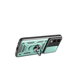 Galaxy S25 Edge Pars Lens Yüzüklü  - Yeşil