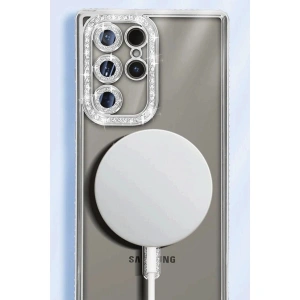 Galaxy S25 Ultra Kılıf Joke Simli Magneticsafe Kılıf - Mi