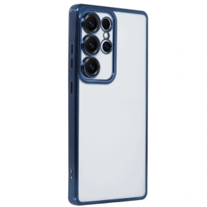 Galaxy S25 Ultra Kılıf  Lensli  - Lacivert