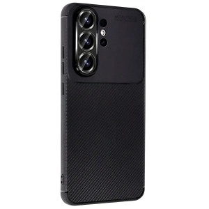 Galaxy S26 Ultra Auto Fus Karbon Kapak - Siyah