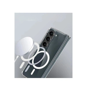 Galaxy Z Fold 6 Kılıf Magneticsafe Şeffaf  - Şeffaf