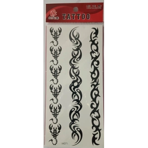 Geçici Dövme Şablonu 3lü - M071