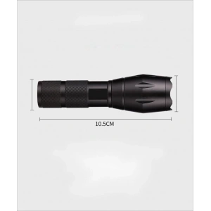 Gold Orion Km-108 T6 Led Şarjlı El Feneri 5 Modlu 200 Metre Işık Mesafesi