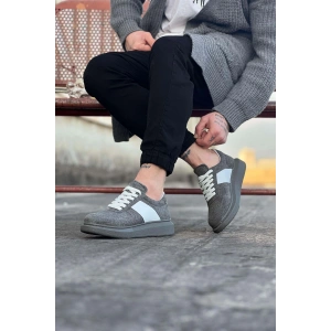 Gri Süet Erkek Casual Ayakkabı