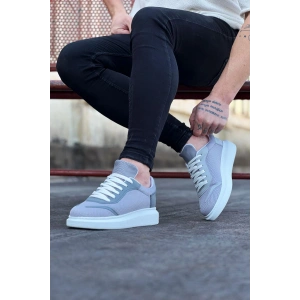 Gri Triko Erkek Casual Ayakkabı