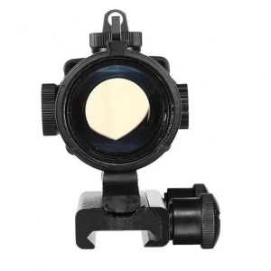 HD30F Taktikal Çift Renk Noktalı Nişangah Reddot cılık Tüfek Dürbün Kamuflaj - Siyah