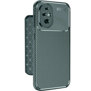 Honor 200 Kılıf Auto Fus Karbon Kapak - Koyu Yeşil