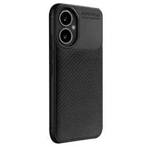 Honor 400 Kılıf Auto Fus Karbon Kapak - Siyah