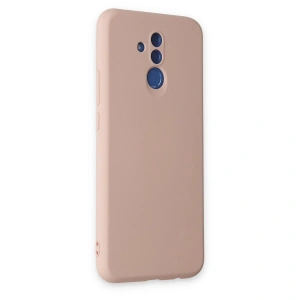 Huawei Mate 20 Lite Kılıf Nano İçi Kadife  - Pudra