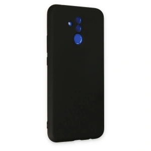 Huawei Mate 20 Lite Kılıf Nano İçi Kadife  - Siyah