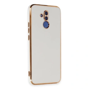Huawei Mate 20 Lite Kılıf Volet  - Beyaz