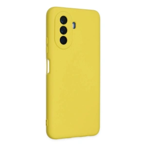 Huawei Nova Y70 Kılıf Nano İçi Kadife  - Sarı