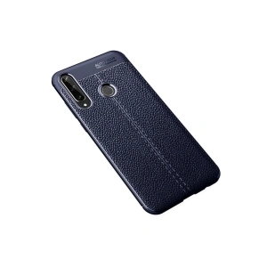 Huawei Y6p Kılıf Auto Fus Kapak - Lacivert