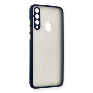 Huawei Y6p Kılıf Montreal  Kapak - Lacivert