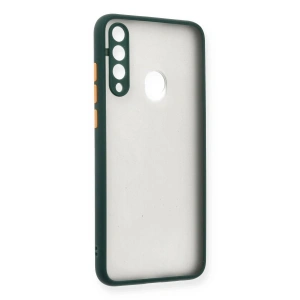 Huawei Y6p Kılıf Montreal  Kapak - Yeşil