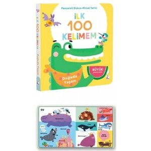 İlk 100 Kelimem – Doğada Yaşam (Pencereli Dokun-Hisset)