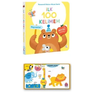 İlk 100 Kelimem – Hayvanlar (Pencereli Dokun-Hisset)