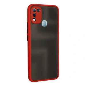 İnfinix Hot 10 Play Kılıf Montreal  Kapak - Kırmızı
