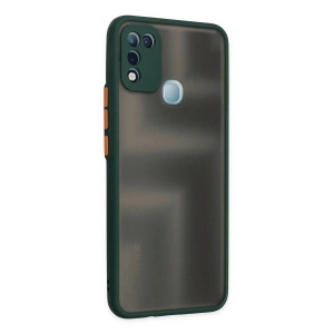 İnfinix Hot 10 Play Kılıf Montreal  Kapak - Yeşil