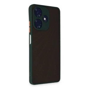 İnfinix Hot 30 4g Kılıf Montreal  Kapak - Yeşil
