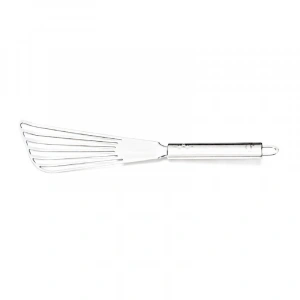 İnoks Eğri Krep Spatulası Krep Omlet Çevirici