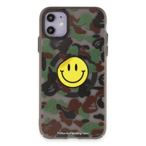İphone 11 Kılıf Apollo Magneticsafe Desenli Kapak - Apollo Siyah - 4