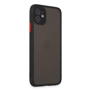 İphone 11 Kılıf Montreal  Kapak - Siyah