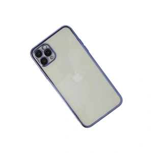 İphone 11 Pro Kılıf  Lensli  - Mor