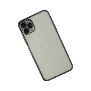İphone 11 Pro Max Kılıf  Lensli  - Siyah