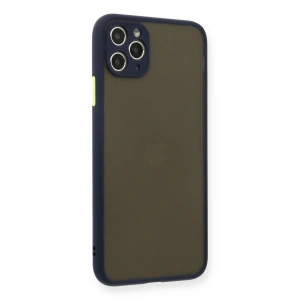 İphone 11 Pro Max Kılıf Montreal  Kapak - Lacivert