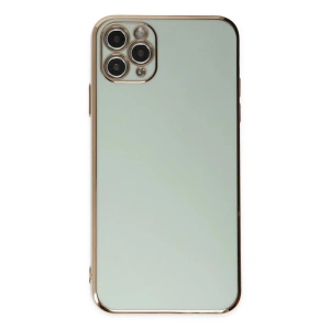 İphone 11 Pro Max Kılıf Volet  - Açık Yeşil