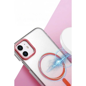 İphone 12 Glossy Magsafe Kapak - Çöl Titanyum