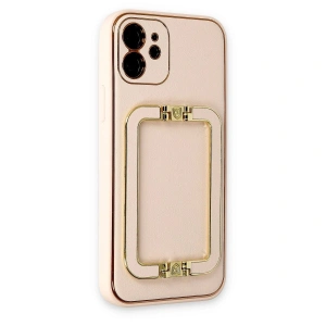 İphone 12 Kılıf Co Elit Kapak - Gold